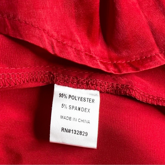 NWOT Revolve x superdown Sophie Draped Mini
Dress in Red - Picture 7 of 8
